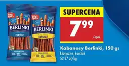 Biedronka Kabanosy Berlinki oferta