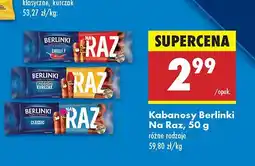 Biedronka Kabanosy Berlinki Na Raz oferta