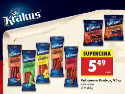 Biedronka Przekąski Snakersy Krakus oferta