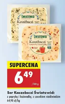 Biedronka Ser Kaszëbsczi Światowid z czosnkiem niedźwiedzim oferta