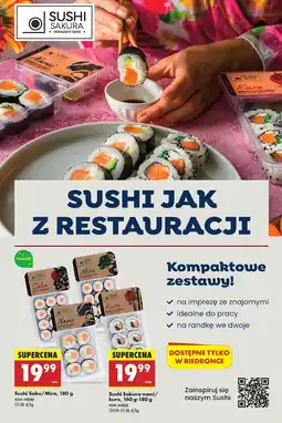 Biedronka Sushi Mira Sushi Sakura oferta