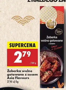 Biedronka Żeberka wolno gotowane z sosem Asia Flavours oferta