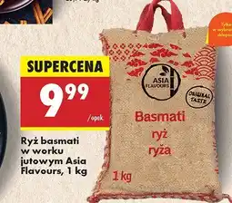 Biedronka Ryż basmati w worku jutowym Asia Flavours oferta