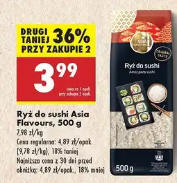 Biedronka Ryż do sushi Asia Flavours oferta
