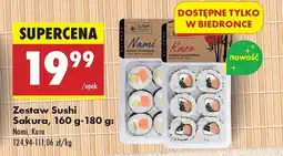Biedronka Zestaw sushi Sakura oferta