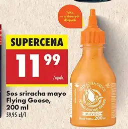 Biedronka Sos sriracha mayo Flying Goose oferta