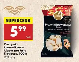 Biedronka Prażynki krewetkowe klasyczne Asia Flavours oferta