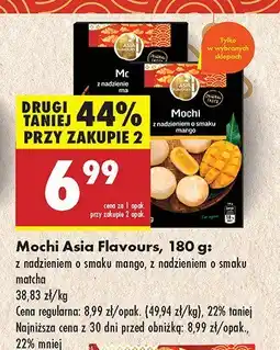 Biedronka Słodycze mochi Asia Flavours z nadzieniem o smaku mango oferta