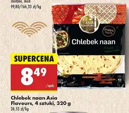 Biedronka Chlebek naan Asia Flavours oferta