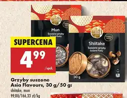 Biedronka Grzyby suszone Asia Flavours mun oferta