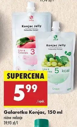 Biedronka Galaretka Konjac grape oferta