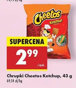 Biedronka Chrupki Cheetos Ketchup oferta