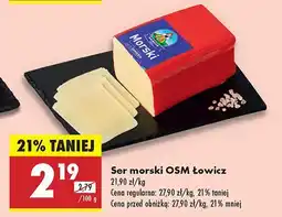 Biedronka Ser morski OSM Łowicz oferta