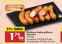Biedronka Kiełbasa śląska grillowa Sokołów oferta