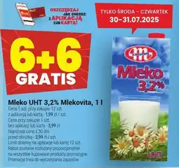 Twój Market Mleko UHT 3,2% Mlekovita oferta