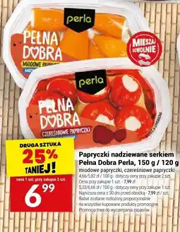 Twój Market Papryczki nadziewane serem miodowe / czereśniowe Perla oferta