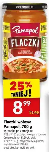 Twój Market Flaczki wołowe Pamapol oferta