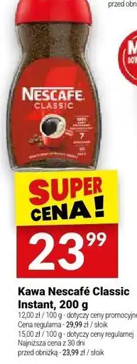 Twój Market Kawa Nescafe Classic oferta