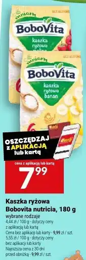 Twój Market Kaszka ryżowa Bobovita nutricia oferta