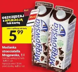 Twój Market Maślanka stracciatella Mrągowska oferta
