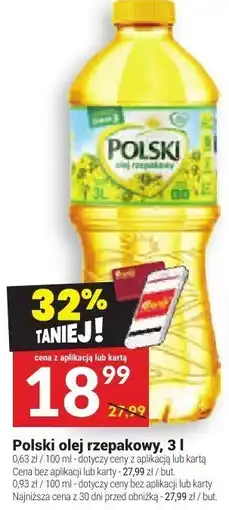 Twój Market Olej rzepakowy Polski oferta