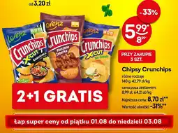 Żabka Chipsy Crunchips różne rodzaje oferta