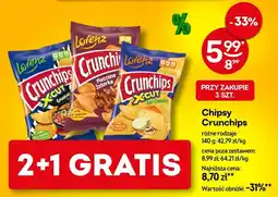 Żabka Chipsy Crunchips różne rodzaje oferta