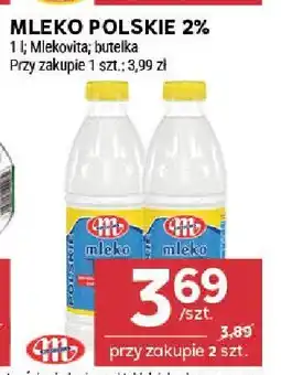 Stokrotka Mleko polskie 2% Mlekovita oferta