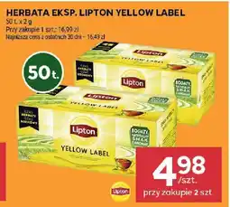 Stokrotka Herbata ekspresowa Lipton Yellow Label oferta