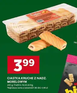 Stokrotka Ciastka kruche z nadzieniem morelowym Frutini oferta