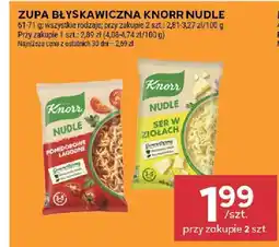Stokrotka Zupa błyskawiczna Knorr Nudle pomidorowe oferta