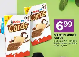 Stokrotka Wafelki Kinder Cards oferta