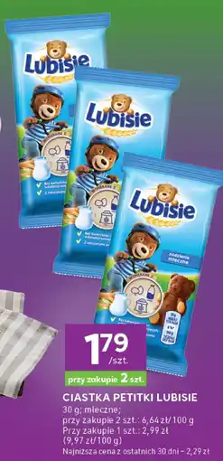 Stokrotka Ciastka Petitki Lubisie mleczne oferta