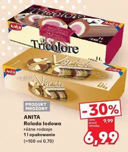 Kaufland Rolada lodowa Anita, różne rodzaje oferta