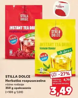 Kaufland Herbatka rozpuszczalna, różne rodzaje Stilla Dolce oferta