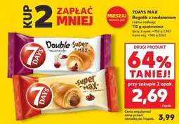 Kaufland Rogalik z nadzieniem, różne rodzaje 7Days Max oferta