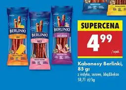 Biedronka Kabanosy Berlinki ser oferta