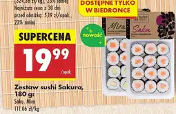 Biedronka Zestaw sushi Saku Sakura oferta