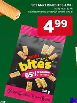 Stokrotka Market SEZAMKI MINI BITES AMKI oferta