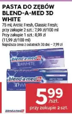 Stokrotka Market Pasta do zębów blend-a-med 3D White oferta