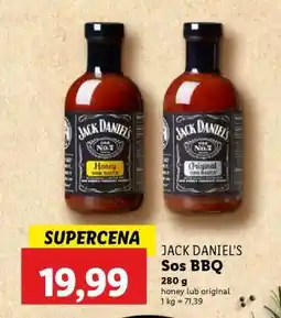 Lidl JACK DANIEL'S Sos BBQ oferta
