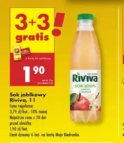 Biedronka Sok Riviva oferta