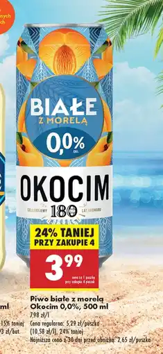 Biedronka Piwo Okocim oferta