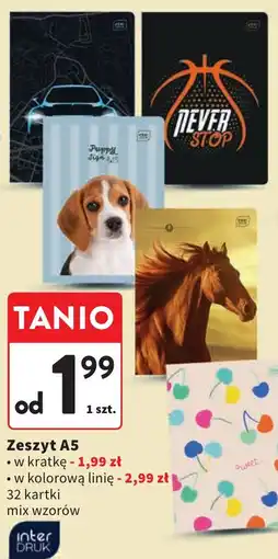 Intermarche Zeszyt A5 oferta