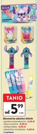 Intermarche Akcesoria szkolne Stitch oferta