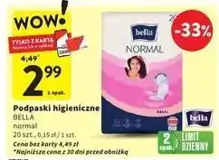 Intermarche Podpaski bez skrzydełek Bella Normal oferta