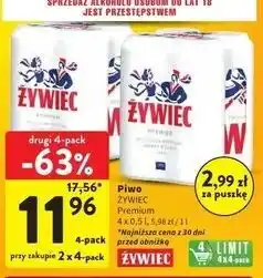 Intermarche Piwo Żywiec Jasne Pełne oferta