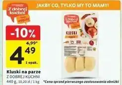 Intermarche Kluski na parze Z Dobrej Kuchni oferta