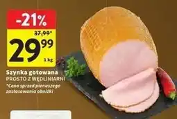 Intermarche Szynka gotowana Prosto Z Wędliniarni oferta