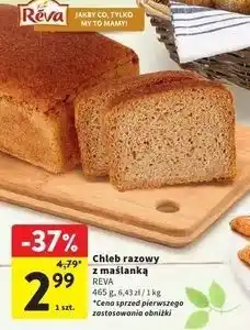 Intermarche Chleb razowy z maślanką Reva oferta